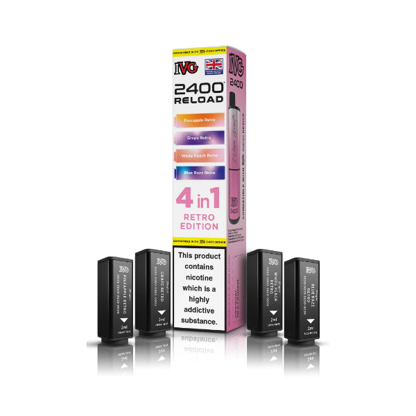 Retro Edition - IVG 2400 Refill Pods