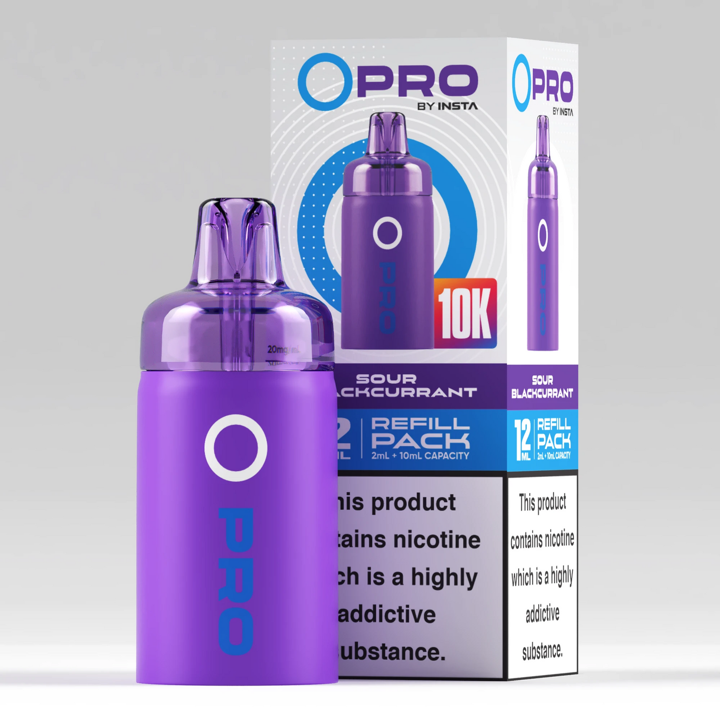 Sour Blackcurrant - Insta O Pro 10k Replacement Pods