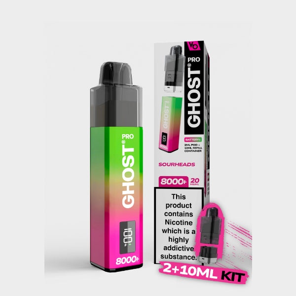 Ghost Pro 8000+ Vape Kit Vapes Bars