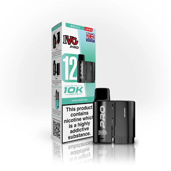 Spearmint - IVG Pro 12 10K Replacement Pods