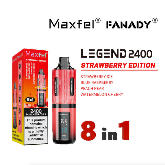 Maxfel 8 In 1 Fanady Legend 2400 Puffs
