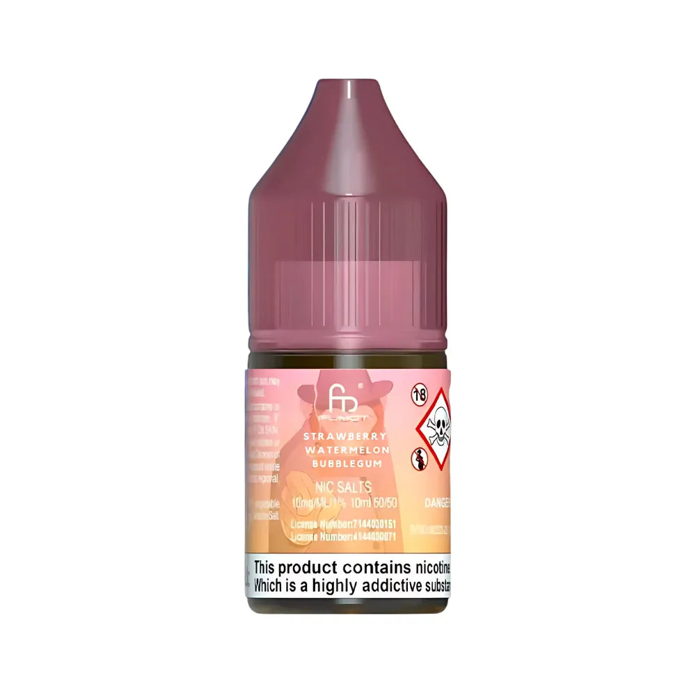 Strawberry Watermelon Bubblegum - RandM Tornado Nic Salts 10ml