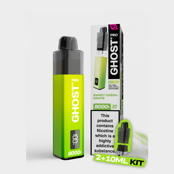 Ghost Pro 8000+ Vape Kit Vapes Bars