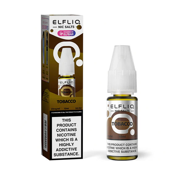Tobacco - Elfliq Nic Salts Elf Bar 10ml