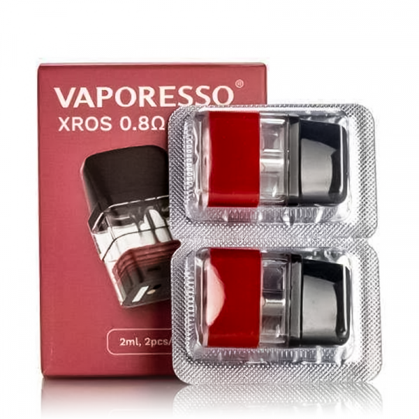 Vaporesso XROS Pod Replacement | 2 Pack VapehouseUK Vaporesso XROS Pod Replacement | 2 Pack VapehouseUK