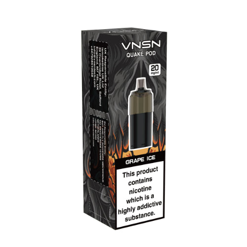 Grape Ice – VNSN Quake 10,000 Refill Pods