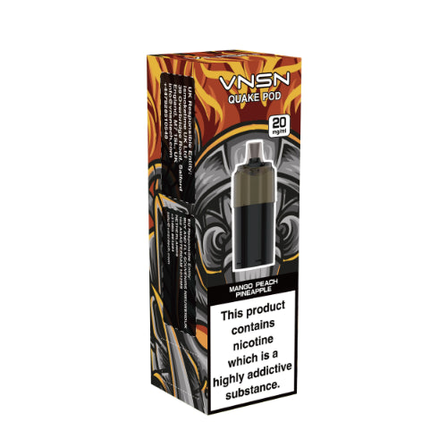 Mango Peach Pineapple – VNSN Quake 10,000 Refill Pods