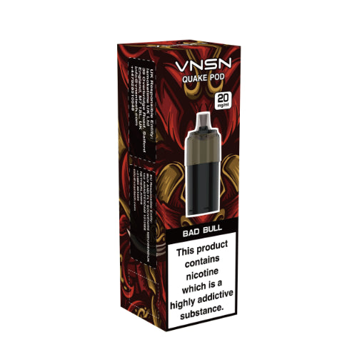 Bad Bull – VNSN Quake 10,000 Refill Pods