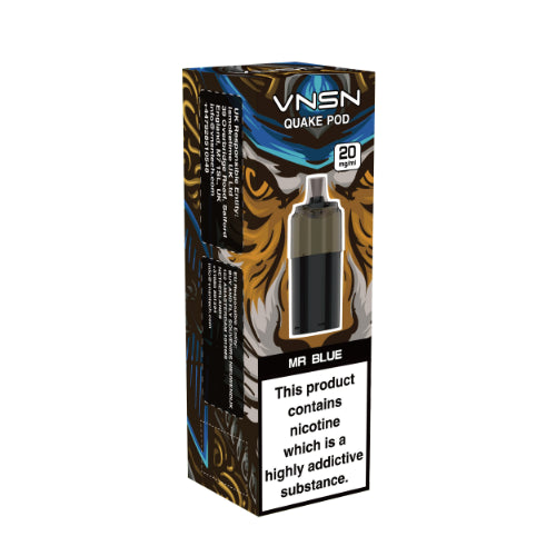 Mr Blue – VNSN Quake 10,000 Refill Pods