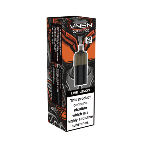 Lime Lemon – VNSN Quake 10,000 Refill Pods