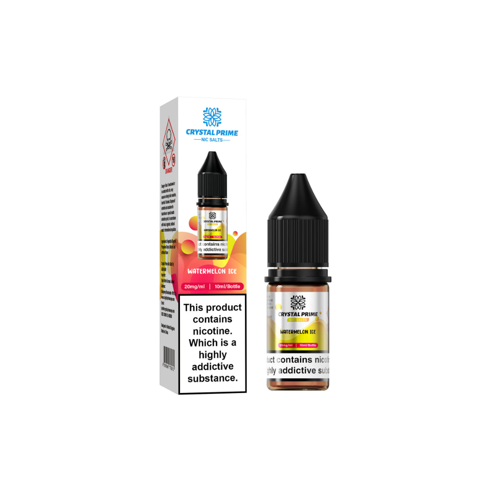 Watermelon Ice - Crystal Prime Nic Salts 10ml