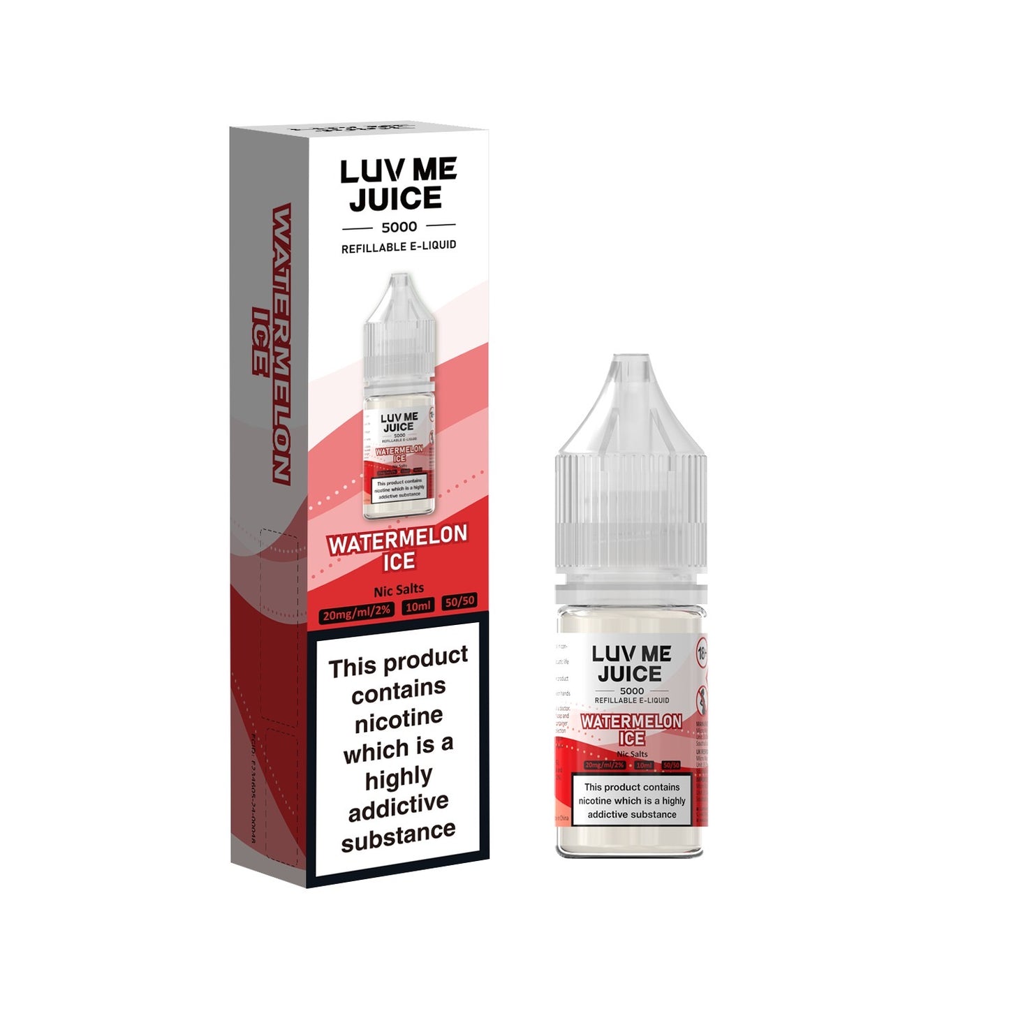 Watermelon Ice - Luv Me Nic Salts 10ml