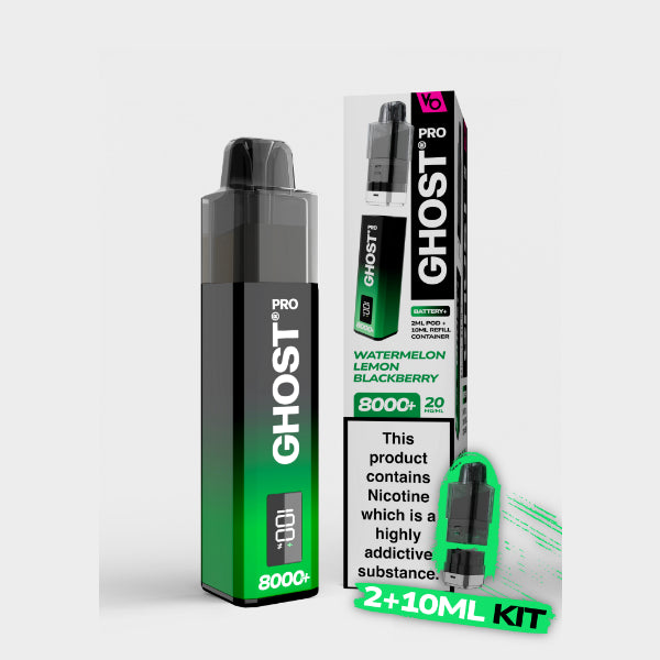 Ghost Pro 8000+ Vape Kit Vapes Bars