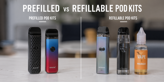 Prefilled vs Refillable Pod Kits: Which Vape System Is Right for You in 2026?