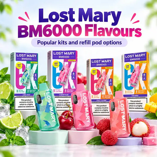lost mary bm6000 flavour lit