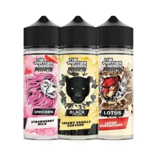 The Panther Series Desserts 100ml Shortfill -  Dr Vapes