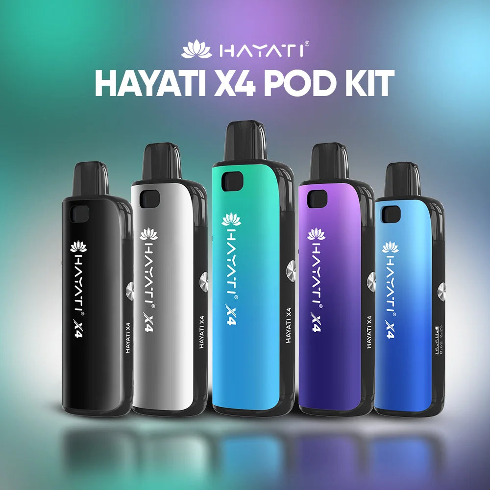 Hayati X4 Refillable Pod System | Free Nic Salt Included