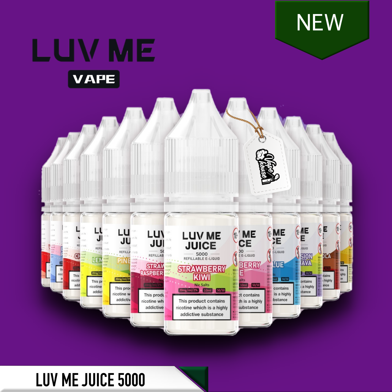 Luv Me Vape Nic Salts | Mix 'N' Match | 4 For £10!