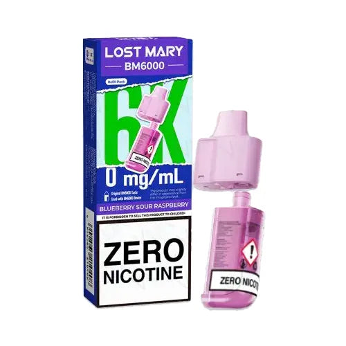 Lost Mary BM6000 Zero Nicotine Refill Pods