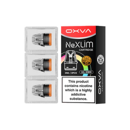 OXVA NeXlim UniTech 3.0 Replacement Pods – 2ml (Pack of 3)