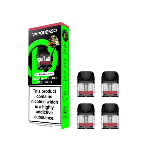 Vaporesso XROS COREX 3.0 Replacement Pods – 4 Pack