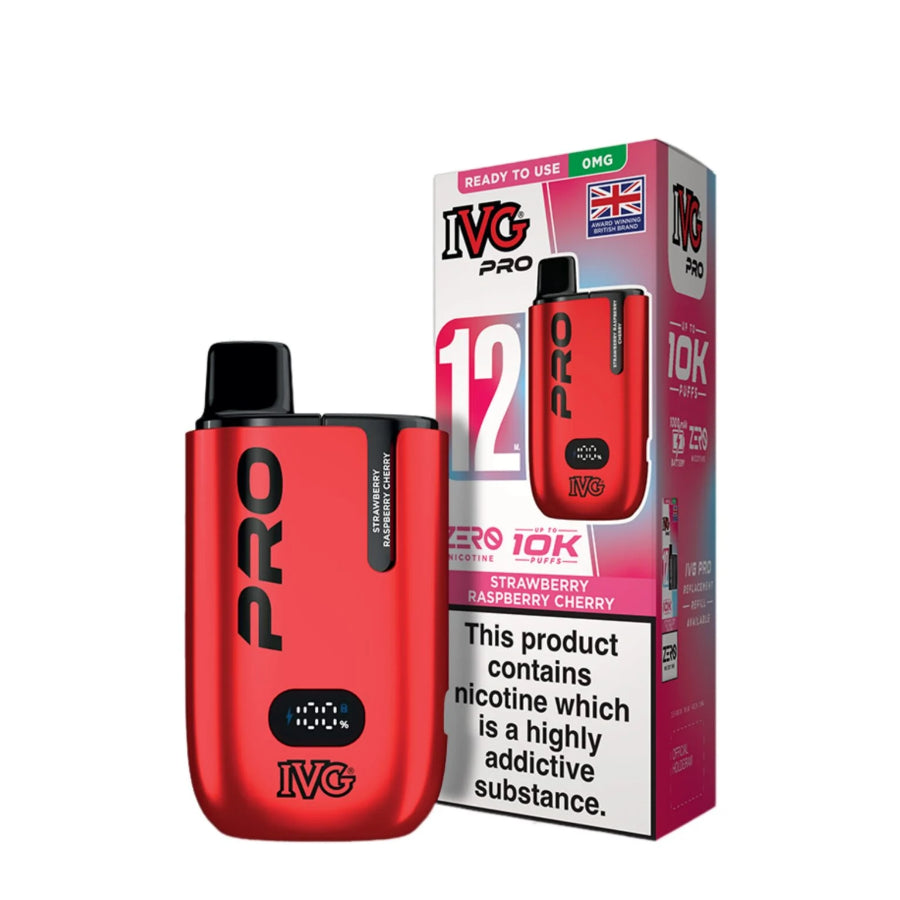 0mg IVG Pro 12 Vape Kit Nicotine Free