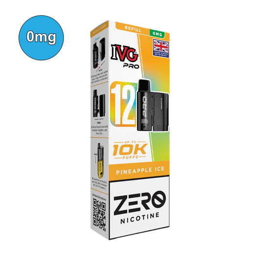 0mg IVG Pro 12 Refill Pods Zero Nicotine | Only 4.99! VapehouseUK 0mg IVG Pro 12 Refill Pods Zero Nicotine | Only 4.99! VapehouseUK