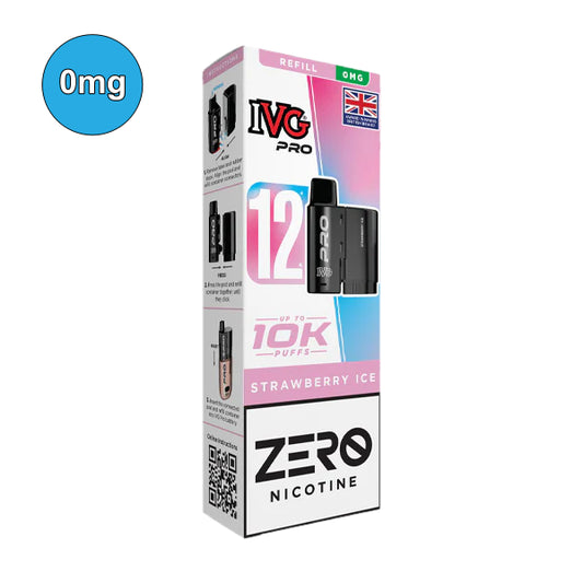 Strawberry Ice – 0mg IVG Pro 12 10K Refill Pods