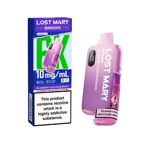 10mg Lost Mary BM6000 Vape Kit