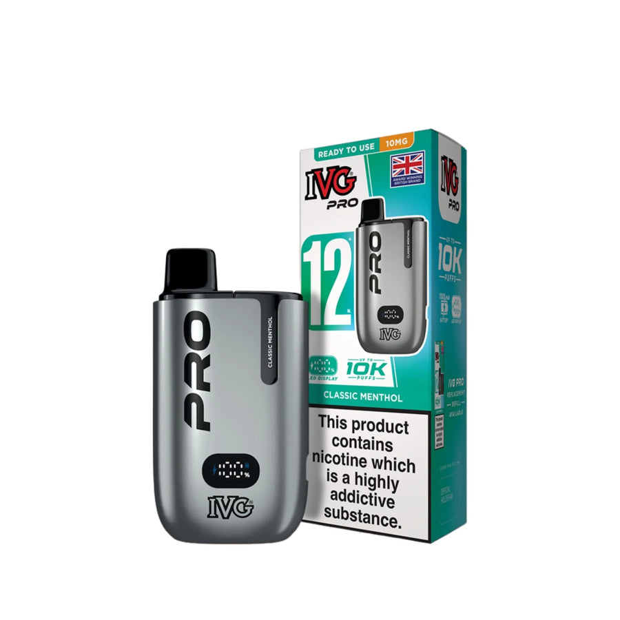 10mg IVG Pro 12 10k Vape Kit