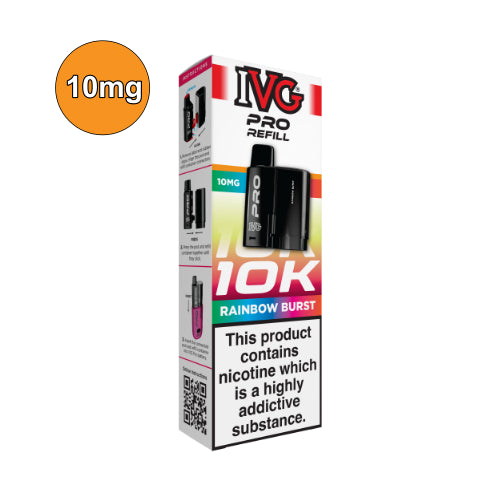 Rainbow Burst – 10mg IVG Pro 12 10K Replacement Pods