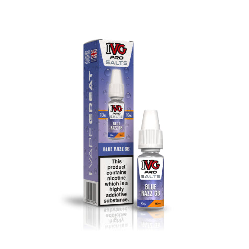 Blue Razz GB – IVG Pro Salts Nic Salt E-Liquid