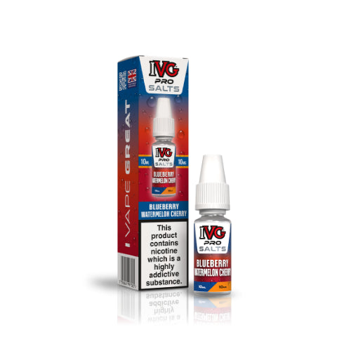 Blueberry Watermelon Cherry – IVG Pro Salts Nic Salt E-Liquid