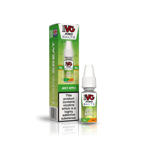 Juicy Apple – IVG Pro Salts Nic Salt E-Liquid