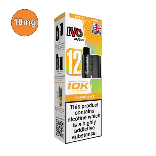 Pineapple Ice – 10mg IVG Pro 12 10K Refill Pods
