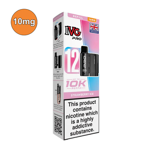 Strawberry Ice – 10mg IVG Pro 12 10K Refill Pods