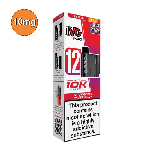 Strawberry Watermelon – 10mg IVG Pro 12 10K Refill Pods