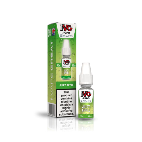 Juicy Apple – IVG Pro Salts Nic Salt E-Liquid