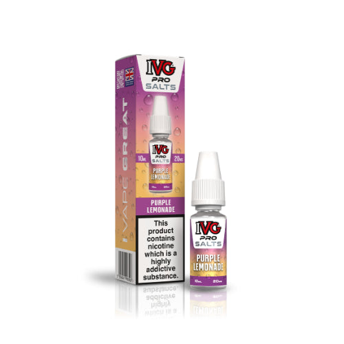 Purple Lemonade – IVG Pro Salts Nic Salt E-Liquid