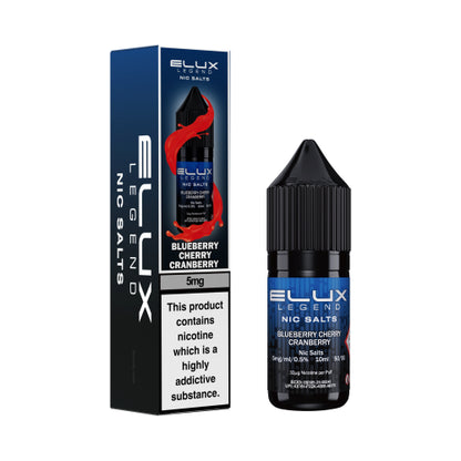 Blueberry Cherry Cranberry - Elux Legend Nic Salts 10ml