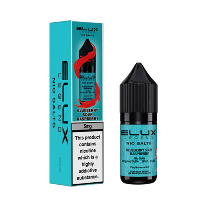 Blue Raspberry Elux Blueberry Sour Raspberry - Elux Legend Nic Salts 10ml – VapehouseUK