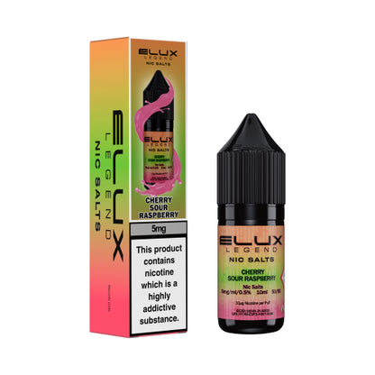 Cherry Sour Raspberry - Elux Legend Nic Salts 10ml