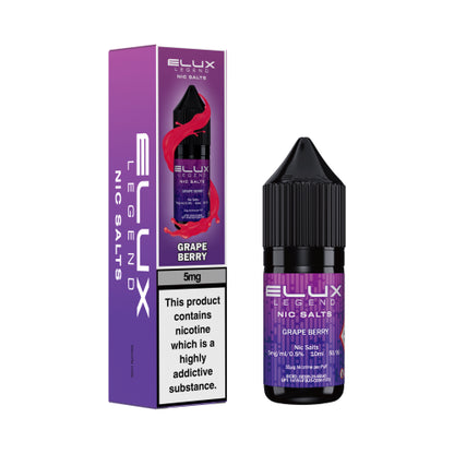 Grape Berry - Elux Legend Nic Salts 10ml