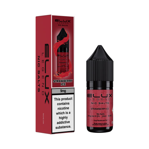 Strawberry Ice - Elux Legend Nic Salts 10ml