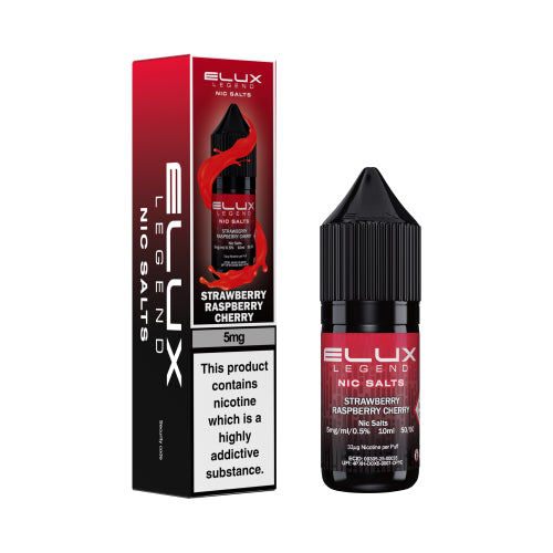 Strawberry Raspberry Cherry - Elux Legend Nic Salts 10ml