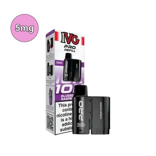 Blueberry Raspberry – 5mg IVG Pro 12 Refill Pods