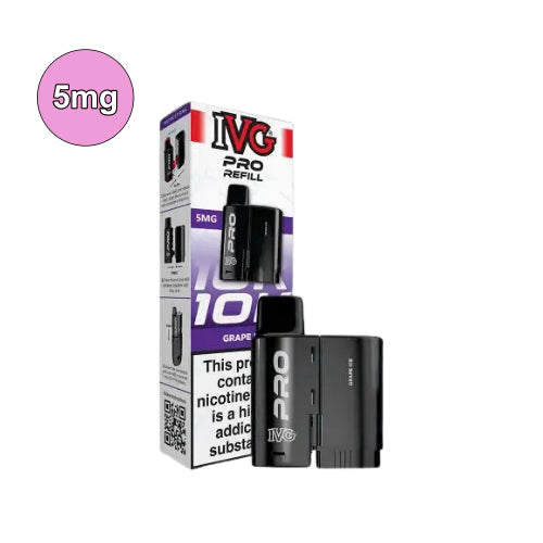Grape Ice – 5mg IVG Pro 12 Refill Pods