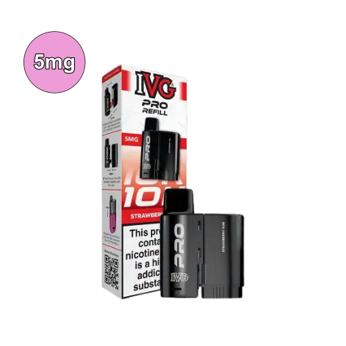 Strawberry Hub – 5mg IVG Pro 12 Refill Pods