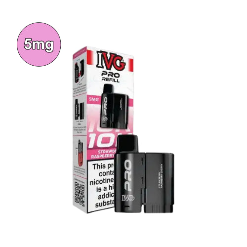 Strawberry Raspberry Cherry – 5mg IVG Pro 12 Refill Pods