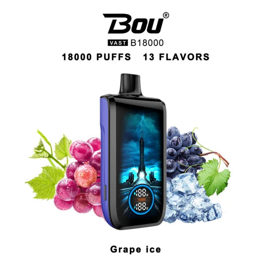 Bou Vast B18000 | Bou Vape | Only £9.99!